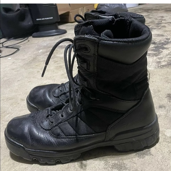 MEN'S BATES 8" CODE 6.2 TACTICAL SPORT SIDE ZIP BOOTS E06688 BLACK 9.5M - Picture 3 of 6